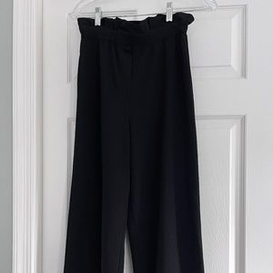NWT Aqua Bloomingdales Exclusive wide leg trouser pant Size S